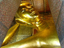 Boudha couché - Wat Pho - Bangkok - Thaïlande